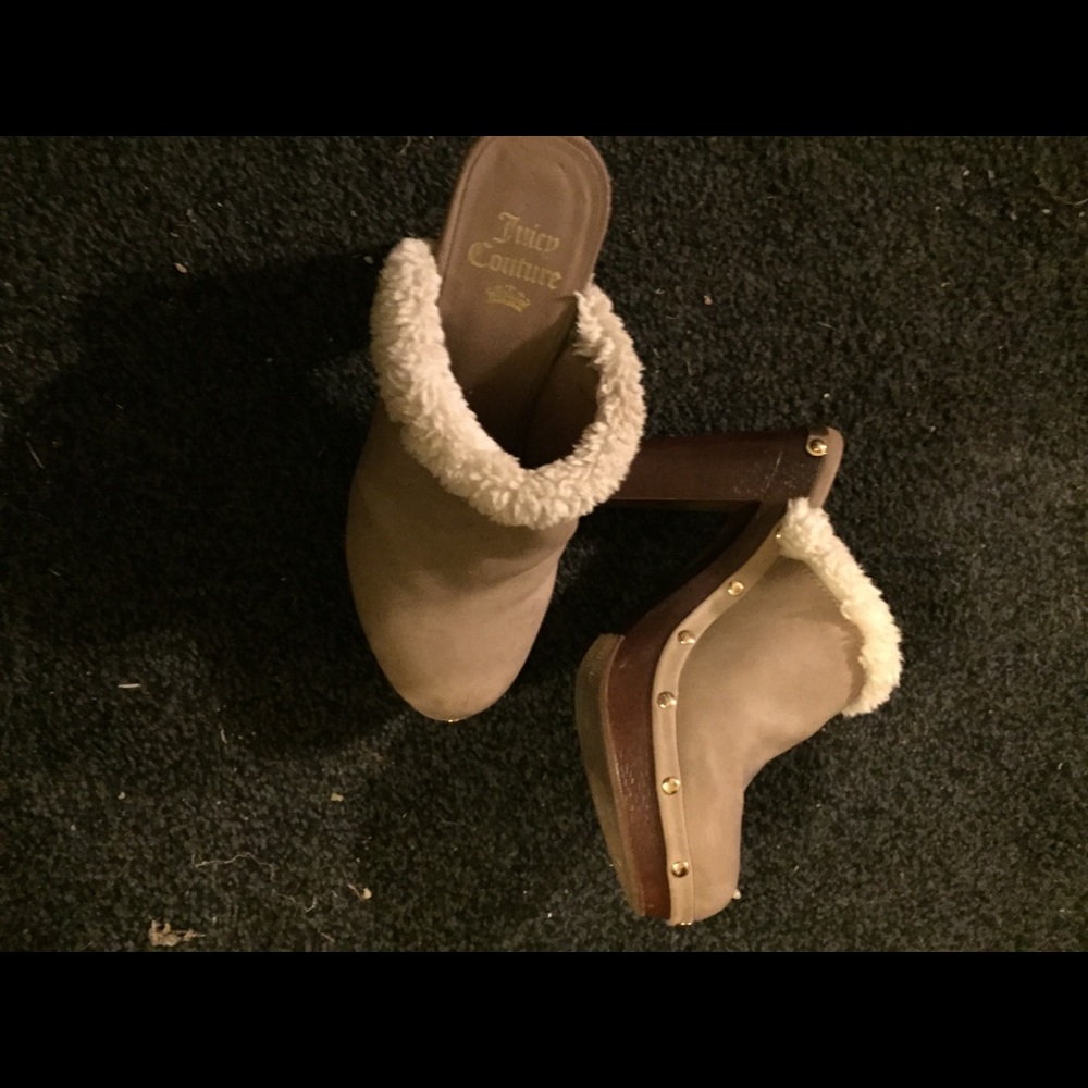 Juicy couture high heel shoes sz6.5